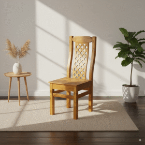 Lattice Back Dining Chair