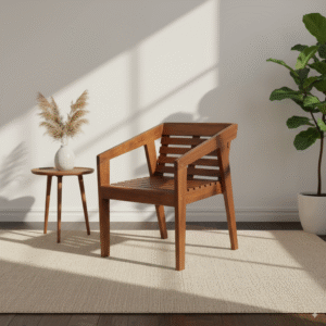 Minimalist Cube Accent Chair